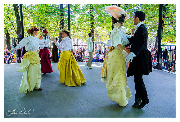 Bal 1900 Jardin du Luxembourg