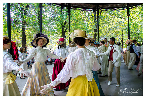 Bal 1900 Jardin du Luxembourg