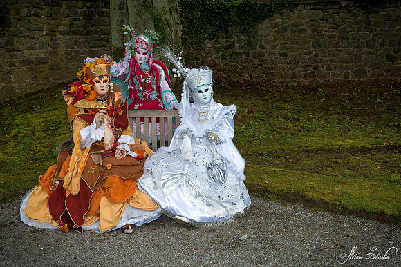 Carnaval vénitien d'Annevoie 2015 (Belgique)
