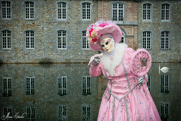 Carnaval vénitien d'Annevoie 2015 (Belgique)