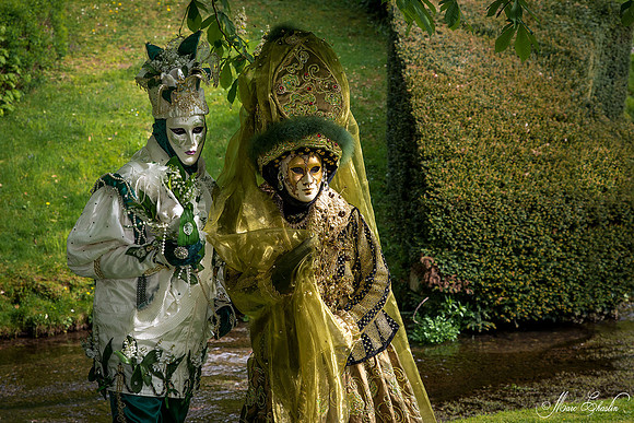 Carnaval vénitien d'Annevoie 2015 (Belgique)