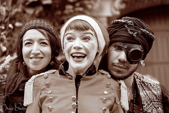 Steampunk trichromie