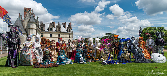 Carnaval vénitien Château d'Amboise