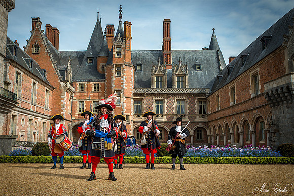 Le soleil se lève à Maintenon