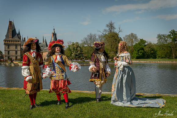 Le soleil se lève à Maintenon