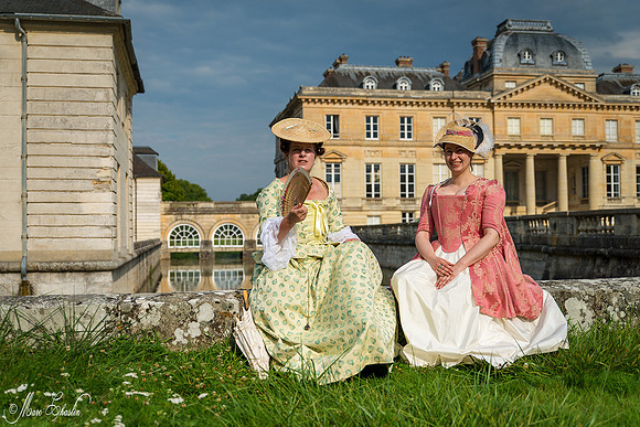 Sortie d'été en 18e au château du Marais Ministère des modes