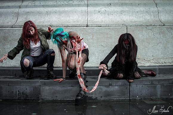 zombie walk PARIS 2014