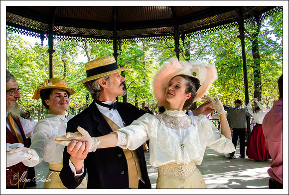 Bal 1900 Jardin du Luxembourg