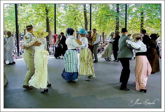 Bal 1900 Jardin du Luxembourg