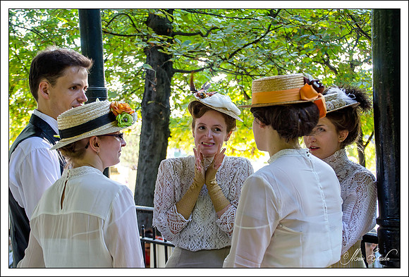 Bal 1900 Jardin du Luxembourg