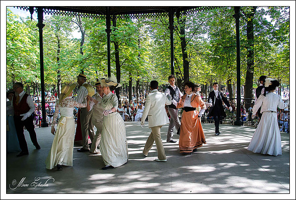 Bal 1900 Jardin du Luxembourg