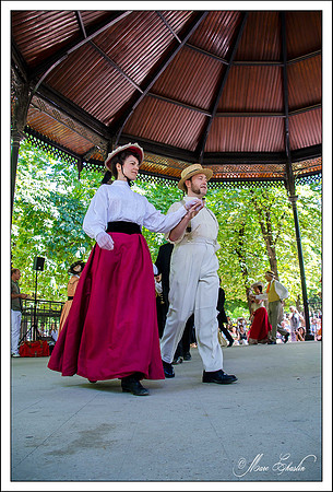 Bal 1900 Jardin du Luxembourg