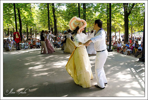 Bal 1900 Jardin du Luxembourg