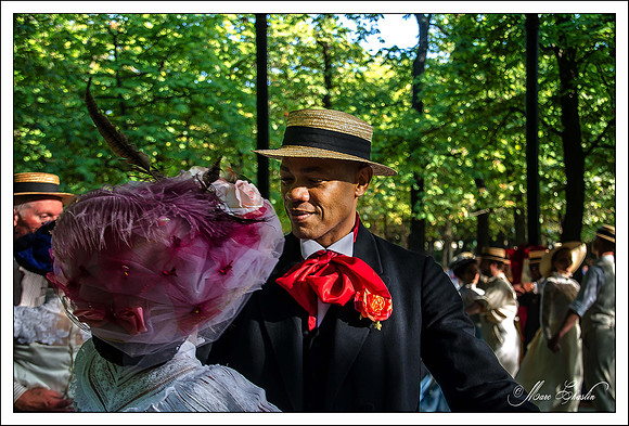 Bal 1900 Jardin du Luxembourg