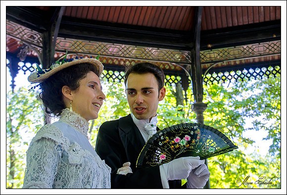Bal 1900 Jardin du Luxembourg