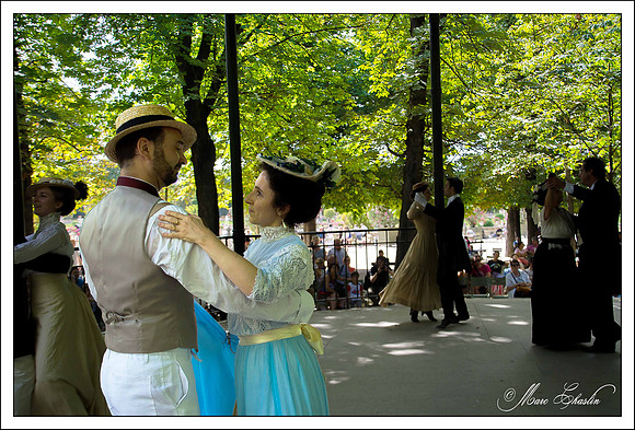 Bal 1900 Jardin du Luxembourg