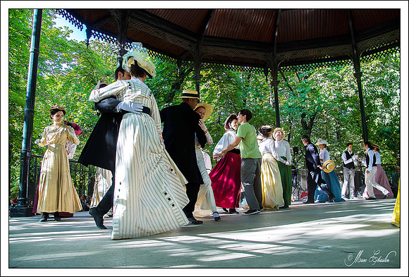 Bal 1900 Jardin du Luxembourg
