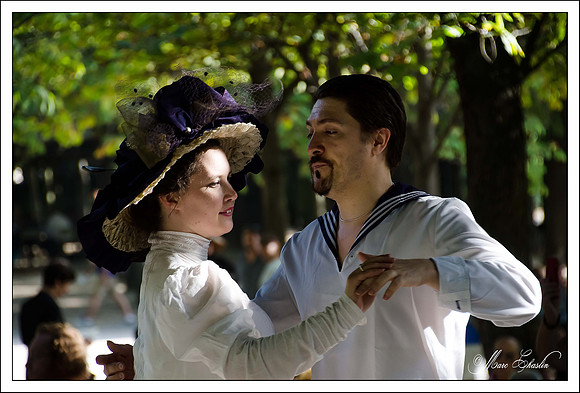 Bal 1900 Jardin du Luxembourg