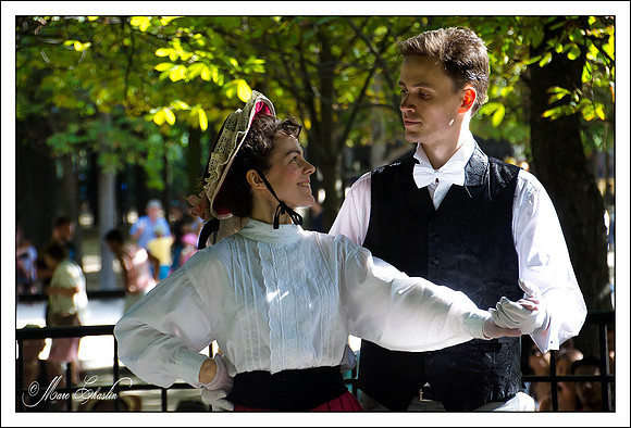 Bal 1900 Jardin du Luxembourg