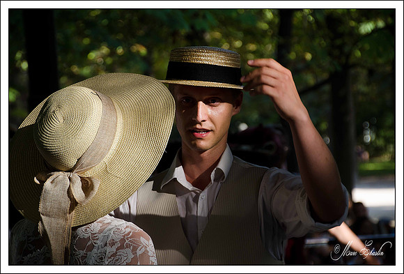 Bal 1900 Jardin du Luxembourg