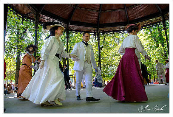 Bal 1900 Jardin du Luxembourg