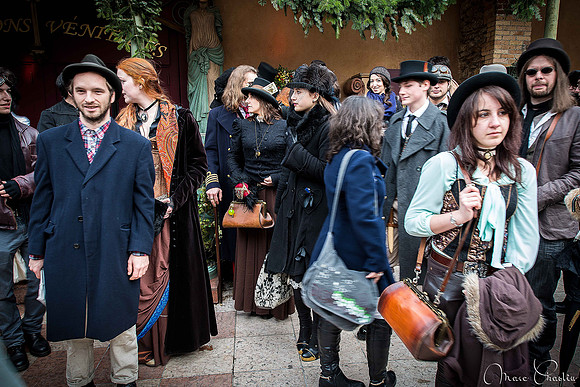 Journée steampunk Noel PARIS 2013
