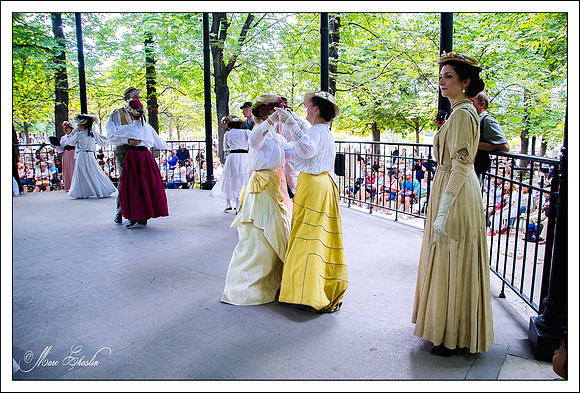 Bal 1900 Jardin du Luxembourg