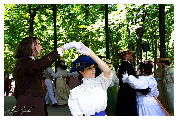 Bal 1900 Jardin du Luxembourg