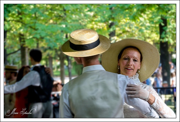 Bal 1900 Jardin du Luxembourg
