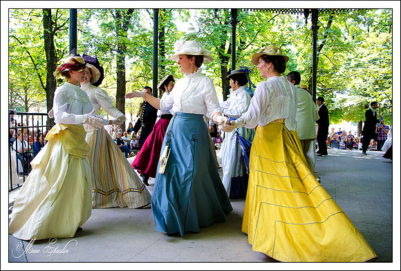 Bal 1900 Jardin du Luxembourg