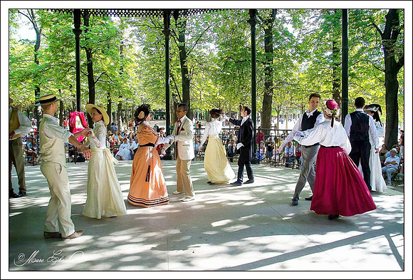 Bal 1900 Jardin du Luxembourg