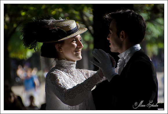 Bal 1900 Jardin du Luxembourg