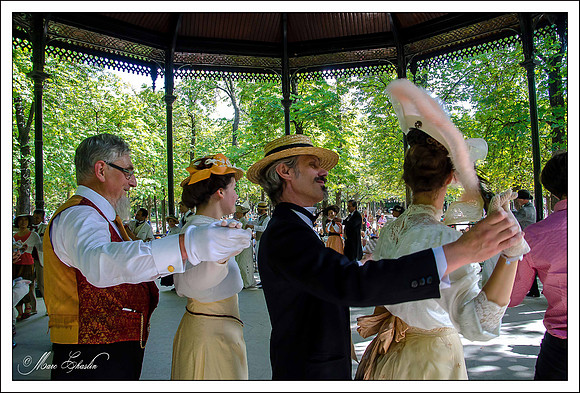 Bal 1900 Jardin du Luxembourg
