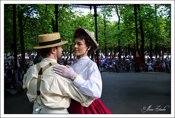 Bal 1900 Jardin du Luxembourg